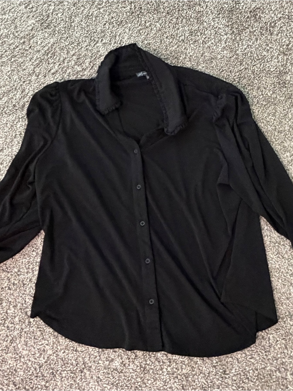 Black Button-Up Shirt